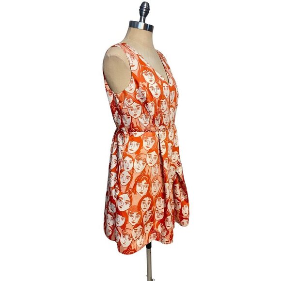 Leah Reena Goren for Anthropologie Poker Face Dress Size 10 - Picture 3 of 6